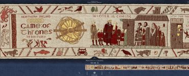 "Game of Thrones" key moments on massive tapestry - new ones being added throughout the new season