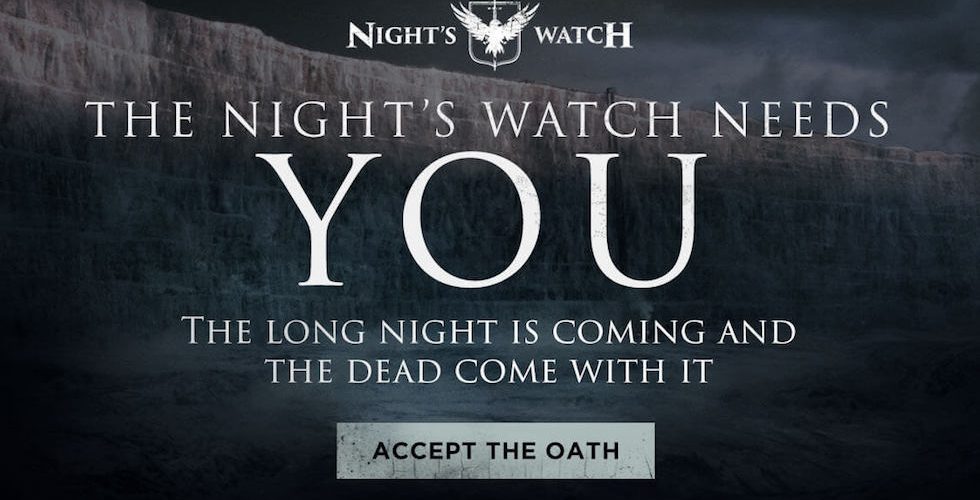 Join the Night Watch with Sky Atlantic
